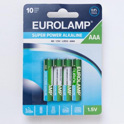 ΜΠΑΤΑΡΙΑ ΑΛΚΑΛΙΚΗ 1.5 V ΑΑΑ LR03