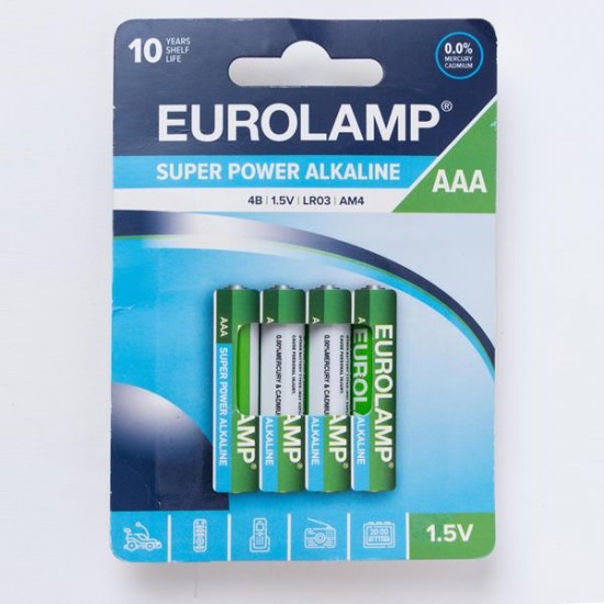 ΜΠΑΤΑΡΙΑ ΑΛΚΑΛΙΚΗ 1.5 V ΑΑΑ LR03