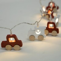 ΣΕΙΡΑ 10 LED ΜΕ ΔΙΑΚΟΣΜΗΤΙΚΑ ΞΥΛΙΝΑ ΑΜΑΞΙΑ, ΜΠΑΤΑΡΙΑΣ 3ΧΑΑ, TIMER, ΘΕΡΜΟ ΛΕΥΚΟ LED, ΑΝΑ 10cm, ΔΙΑΦΑΝΟ PVC ΚΑΛΩΔΙΟ, ΠΡΟΕΚΤΑΣΗ ΠΑΡΟΧΗΣ 30cm, IP20