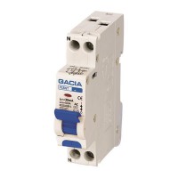 ΡΕΛΕ RCBO ΜΟΝΟΠΟΛΙΚΟ 20A 4,5KA 30mA 1P+N C GACIA TYPE A