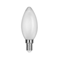 ΛΑΜΠΑ LED ΚΕΡΙ CROSSED FILAMENT 6.5W E14 6500K 220-240V MILKY