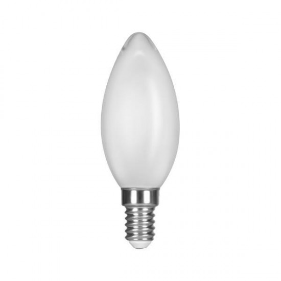 ΛΑΜΠΑ LED ΚΕΡΙ CROSSED FILAMENT 6.5W E14 6500K 220-240V MILKY