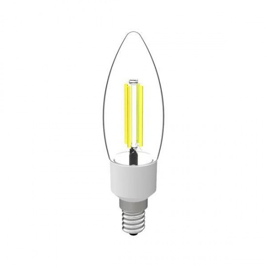ΛΑΜΠΑ ΚΕΡΙ C35 FILAMENT 2,5W 525LM E14 3000K CLEAR