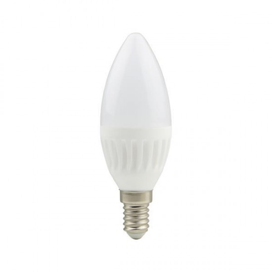 ΛΑΜΠΑ LED ΚΕΡΙ 7,1W 1000lm E14 ΚΕΡΑΜΙΚΗ ΒΑΣΗ 4000K 