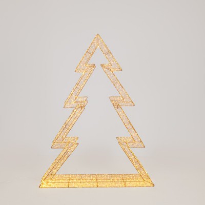 ΔΕΝΤΡΟ ΦΩΤΙΖΟΜΕΝΟ 130cm, 6000 MINI LED, 31V ΜΕΤΑΣΧΗΜΑΤΙΣΤΗ, ΜΠΡΟΝΖΕ ΧΑΛΚΙΝΟ ΚΑΛΩΔΙΟ, ΜΠΡΟΝΖΕ ΜΕΤΑΛΛΙΚΟΣ ΣΚΕΛΕΤΟΣ, ΘΕΡΜΟ ΛΕΥΚΟ LED, ΠΡΟΕΚΤΑΣΗ ΠΑΡΟΧΗΣ 5m, IP44