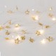 ΣΕΙΡΑ 20 MINI LED ΜΕ ΔΙΑΚΟΣΜΗΤΙΚΑ ΑΣΤΕΡΙΑ , ΜΠΑΤΑΡΙΑΣ 3ΧΑΑ, TIMER, ΘΕΡΜΟ ΛΕΥΚΟ LED, ΑΣΗΜΙ ΧΑΛΚΙΝΟ ΚΑΛΩΔΙΟ, ΠΡΟΕΚΤΑΣΗ ΠΑΡΟΧΗΣ 30cm, IP20