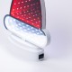 ΔΙΑΚΟΣΜΗΤΙΚΟ ΣΧΕΔΙΟ ΚΑΘΡΕΦΤΗΣ ΜΕ LED ΤΑΙΝΙΑ, 40 LED, ΣΚΟΥΦΑΚΙ ΑΓΙΟΣ ΒΑΣΙΛΗΣ 16x17cm, ΜΠΑΤΑΡΙΑΣ 3xAA, KOKKINO & ΛΕΥΚΟ LED, IP20