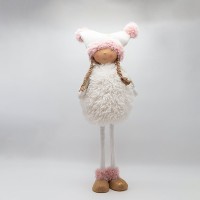 ΚΟΡΙΤΣΑΚΙ ME ΡΟΖ POM POM, 69cm