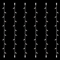 ΣΕΙΡΑ, DIY ΣΕΤ 6 ΤΜΧ, 30 LED, ΛΕΥΚΟ ΚΑΟΥΤΣΟΥΚ ΚΑΛΩΔΙΟ, 2 ΕΠΕΚΤΑΣΕΙΣ, ΘΕΡΜO ΛΕΥΚO LED ΑΝΑ 10cm, ΙΡ65