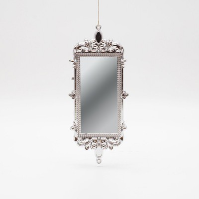 ΣΤΟΛΙΔΙ ΚΡΕΜΑΣΤΟ, VINTAGE ΚΑΘΡΕΦΤΗΣ, ΑΣΗΜΙ, 7x17.5cm