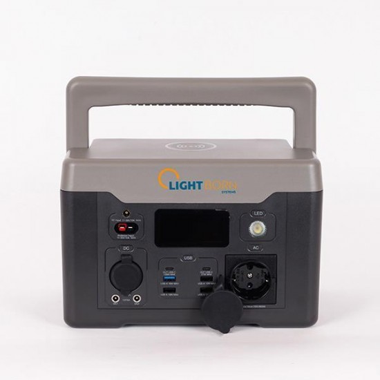  ΦΟΡΗΤΟΣ ΣΤΑΘΜΟΣ ΕΝΕΡΓΕΙΑΣ LIGHTBORN SYSTEMS 569.4Wh/600W