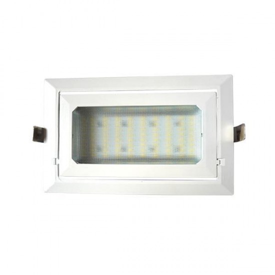 ΦΩΤΙΣΤΙΚΟ ΧΩΝΕΥΤΟ LED ΠΑΡΑΛΗΛΟΓΡΑΜΜΟ LED SMD 220X132mm 35W 4000K ΛΕΥΚΟ PRO