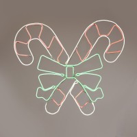 CANDY ΜΕ ΠΡΑΣΙΝΟ ΦΙΟΓΚΟ 70x60cm, 9,5m ΝΕΟΝ LED ΦΩΤΟΣΩΛΗΝΑ, ΠΡΑΣΙΝΗ, ΚΟΚΚΙΝΗ & ΛΕΥΚΗ, ΜΟΝΟΚΑΝΑΛΗ, ΠΡΟΕΚΤΑΣΗ ΠΑΡΟΧΗΣ 5m, IP44