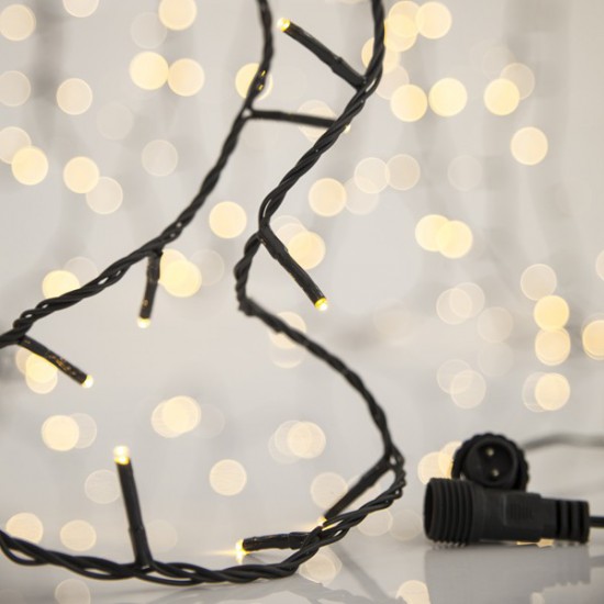 ΣΕΙΡΑ, 300 LED 3mm, 31V ΜΕΤΑΣΧΗΜΑΤΙΣΤΗ, 4 ΕΠΕΚΤΑΣΕΙΣ ΕΩΣ 3 ΣΕΤ, ΠΡΑΣΙΝΟ PVC ΚΑΛΩΔΙΟ, DAYLIGHT LED ANA 5cm, ΠΡΟΕΚΤΑΣΗ ΠΑΡΟΧΗΣ 3m, ΙΡ44