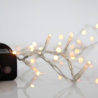 ΣΕΙΡΑ, 700 LED 3mm, 31V ΜΕΤΑΣΧΗΜΑΤΙΣΤΗ, 8 ΠΡΟΓΡΑΜΜΑΤΑ & ΜΝΗΜΗ, ΔΙΑΦΑΝΟ PVC ΚΑΛΩΔΙΟ, ΘΕΡΜΟ ΛΕΥΚΟ LED ΑΝΑ 5cm, ΠΡΟΕΚΤΑΣΗ ΠΑΡΟΧΗΣ 3m, ΙΡ44