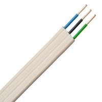 ΚΑΛΩΔΙΟ ΠΛΑΚΕ NYIFY-R 3Χ1,5mm² ΛΕΥΚΟ (100m/roll)