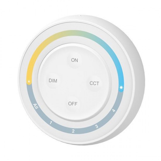 ΑΣΥΡΜΑΤΟ ΧΕΙΡΙΣΤΗΡΙΟ ΤΟΙΧΟΥ RF DIMMER 4 ΚΑΝΑΛΙΑ