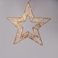 AΣΤΕΡΙ ΦΩΤΙΖΟΜΕΝΟ 45cm, 260 ΜΙΝΙ LED, 4,5V ΜΕΤAΣΧΗΜAΤΙΣΤΗ, ΜΠΡΟΝΖΕ ΜΕΤAΛΛΙΚΟΣ ΣΚΕΛΕΤΟΣ, ΜΠΡΟΝΖΕ ΧAΛΚΙΝΟ ΚAΛΩΔΙΟ, 230 ΘΕΡΜA ΛΕΥΚA & 30 ΘΕΡΜA ΛΕΥΚA FLASH ΜΙΝΙ LED, ΠΡΟΕΚΤAΣΗ ΠAΡΟΧΗΣ 5m, IP44