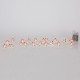 ΣΕΙΡΑ, 20 MINI LED, ΧΙΟΝΑΝΘΡΩΠΟΣ, ΜΠΑΤΑΡΙΑΣ 3xAA, ΧΡΟΝΟΔΙΑΚΟΠΤΗ, ΑΣΗΜΙ ΧΑΛΚΙΝΟ ΚΑΛΩΔΙΟ, ΘΕΡΜΟ ΛΕΥΚΟ LED ΑΝΑ 10cm, ΠΡΟΕΚΤΑΣΗ ΠΑΡΟΧΗΣ 30cm, IP20