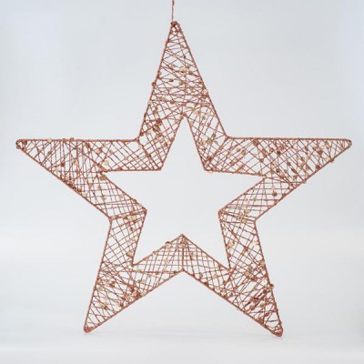 ΑΣΤΕΡΙ ΜΕ ΠΑΓΙΕΤΕΣ, ΣΑΜΠΑΝΙ, 60cm