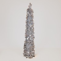 ΚΩΝΟΣ ΜΕ ΠΑΓΙΕΤΕΣ, ΑΣΗΜΙ, ΑΝΑΔΙΠΛΟΥΜΕΝΟΣ 150cm