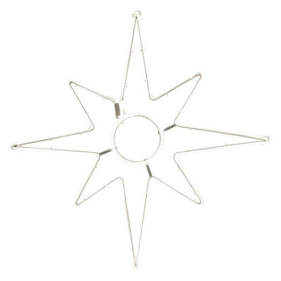 DIY, ΑΣΤΕΡΙ ΒΗΘΛΕΕΜ, ΝΕΟΝ ΦΩΤΟΣΩΛΗΝΑ 75cm, ΕΠΕΚΤΑΣΗ, ΠΡΟΕΚΤΑΣΗ ΠΑΡΟΧΗΣ 1m, IP44 (ΧΩΡΙΣ ΠΑΡΟΧΗ)