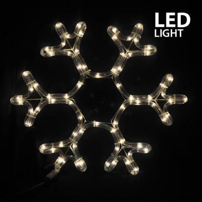 ΧΙΟΝΟΝΙΦΑΔΑ, 3m LED ΦΩΤΟΣΩΛΗΝΑΣ, ΜΟΝΟΚΑΝΑΛΟΣ, ΘΕΡΜΟ ΛΕΥΚO & ΛΕΥΚΟ FLASH, 38x36cm, IP44