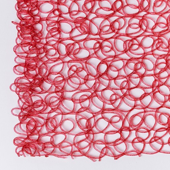 ΦΡΑΧΤΗΣ PVC, ΚΟΚΚΙΝΟΣ ΜΕ GLITTER, 1x10cm (ΤΙΜΗ ΑΝΑ ΜΕΤΡΟ)