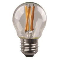 ΛΑΜΠΑ LED ΣΦΑΙΡΙΚΗ CROSSED FILAMENT 4.2W 480lm E27 2700K 220-240V
