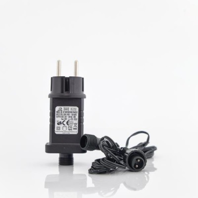 ΜΕΤΑΣΧΗΜΑΤΙΣΤΗΣ 31V/12W, ΕΩΣ 1500 LED, ΠΡΑΣΙΝΟ PVC ΚΑΛΩΔΙΟ, ΠΡΟΕΚΤΑΣΗ ΠΑΡΟΧΗΣ 3m, IP44