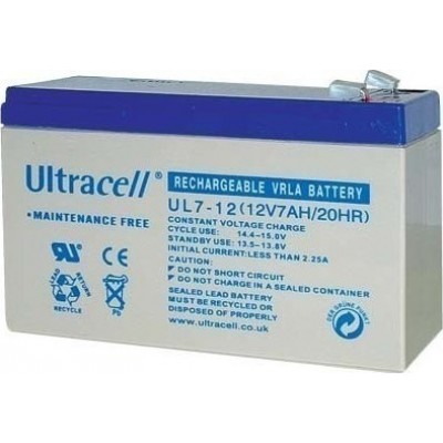 Μπαταρία μολύβδου 12V 7Ah ULTRACELL