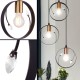 ΦΩΤΙΣΤΙΚΟ ΚΡΕΜΑΣΤΟ VIGO Φ20cm 1XE27 GLOBO LIGHTING 15346-1