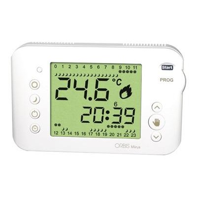 Ψηφιακός Θερμοστάτης χώρου με ρολόι και 7 προγράμματα ORBIS