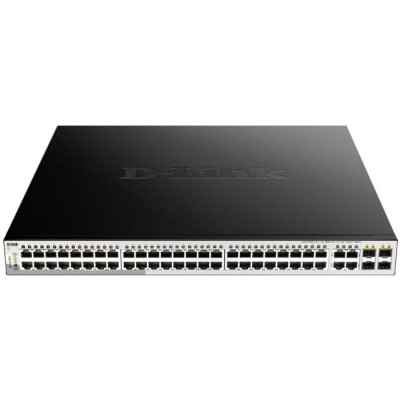 52-Port Max PoE Gigabit Smart Managed switch, 48xGigabit & 4xcombo Gigabit/SFP ports.