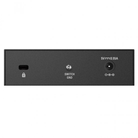 5-Port Fast Ethernet Unmanaged Desktop Switch.