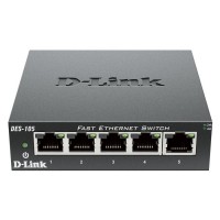 5-Port Fast Ethernet Unmanaged Desktop Switch.