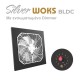 WOKS BLDC ΒΙΟΜΗΧΑΝΙΚΟΣ ΕΞΑΕΡΙΣΤΗΡΑΣ Φ300 ΜΕ ΕΝΣΩΜΑΤΩΜΕΝΟ DIMMER