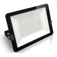 ΠΡΟΒΟΛΕΑΣ LED SUPER SLIM DOB 100W ΜΑΥΡΟΣ IP65 6500K FOS_ME