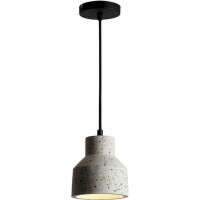 Φωτιστικό Cement E27 120x140 καλώδιο 2.5m λευκό - PC6640W