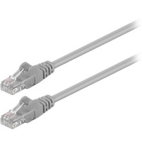 Καλώδιο δικτύου CAT 5e, U/UTP, 0.50m σε γκρι χρώμα.