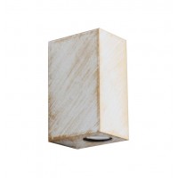 SPOT UP-DOWN C-042 WHITE-BRONZE 2L ΠΛΑΣΤΙΚΟ