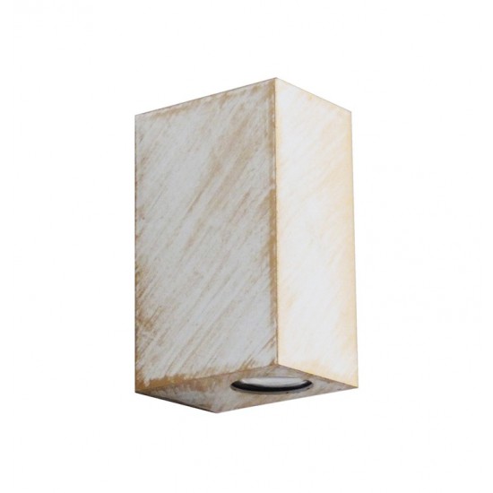 SPOT UP-DOWN C-042 WHITE-BRONZE 2L ΠΛΑΣΤΙΚΟ