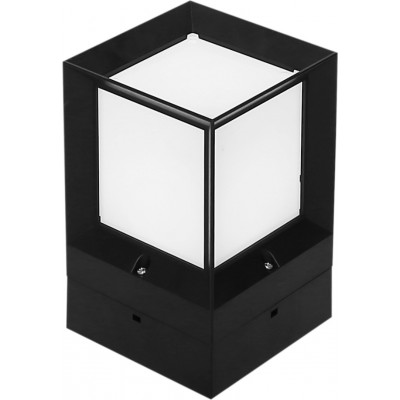 Μοντέρνο εδάφους πλαστικό ,εξωτερικού χώρου,μαύρο D-265 BLACK