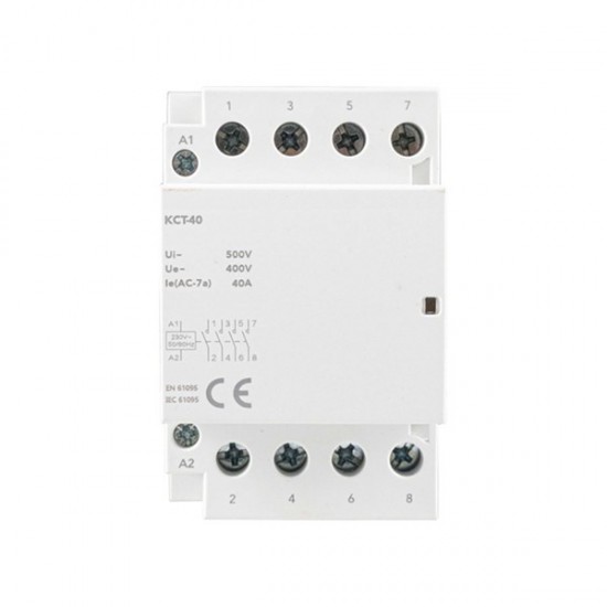 ΡΕΛΕ ΡΑΓΑΣ 40Α 230V 4ΝΟ KCT-40