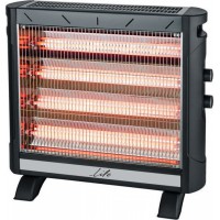 Ηλεκτρική θερμάστρα χαλαζία 2750W, με 5 θερμαντικές λάμπες και θέρμανση 2 κατευθύνσεων LIFE HEAT WAVE