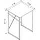 Έπιπλο πλυντηρίου Doyle Megapap χρώμα λευκό 67x60x92,8εκ.