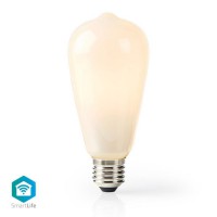 Wi-Fi έξυπνη λάμπα LED, E27, ST64, 5W, Warm White, 500lm.