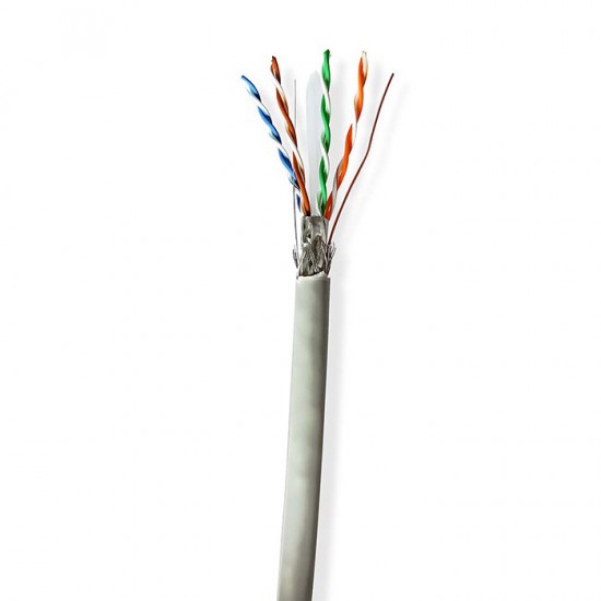 Καλώδιο δικτύου CAT 6, S/FTP, σε κουλούρα 100m.