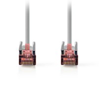Καλώδιο δικτύου CAT 6, S/FTP, 0.50m σε γκρι χρώμα.