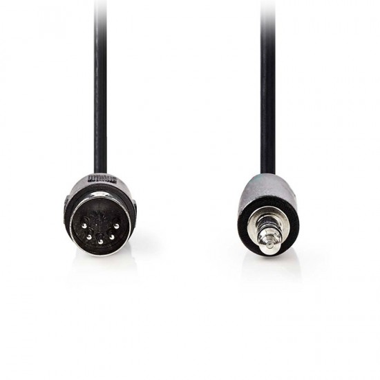 Καλώδιο DIN 5-Pin αρσ. - 3,5mm Stereo αρσ, 2.00m.